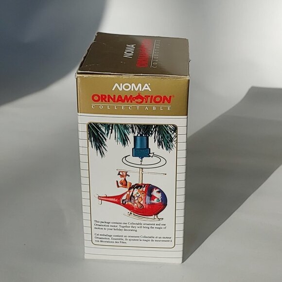 FUN Vintage NOMA Ornamotion Ornament Kringle Kopter 1989 - Picture 5 of 9